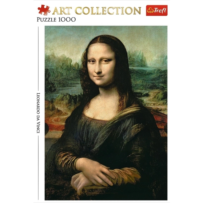 Trefl Puzzle 1000 Pieces Art Collection Mona Lisa