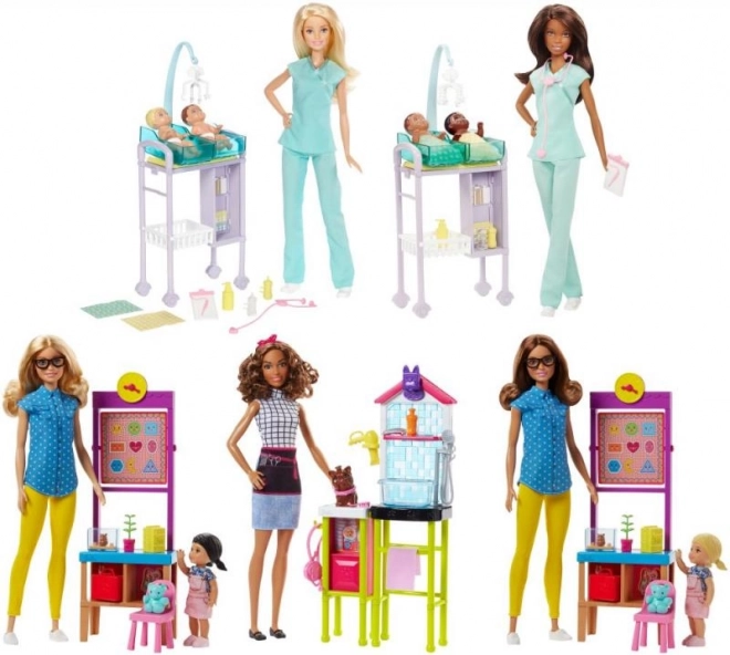 Barbie Career Playset with Doll