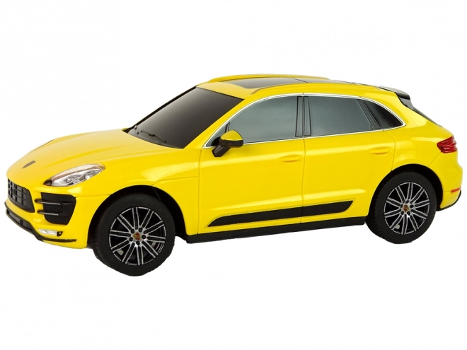 Remote Control Porsche Macan Turbo Yellow