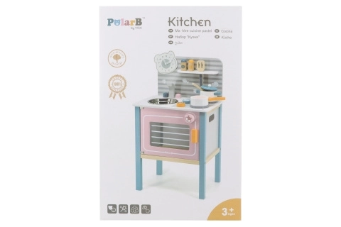 Wooden Play Kitchen Set