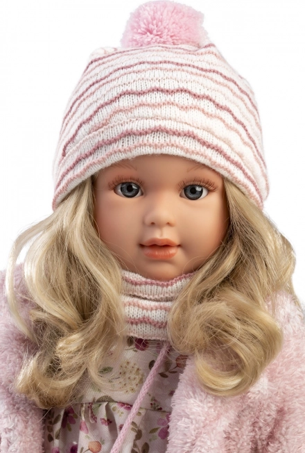 Realistic Doll Lucia with Soft Body 40 cm