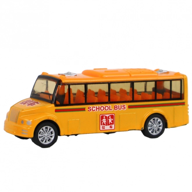 Colorful Friction-Powered Bus Set