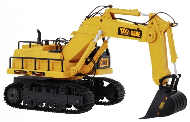 Remote Controlled Excavator Toy with Sounds and Accessories