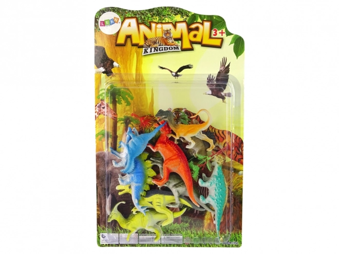 Colorful Dinosaur Figure Set