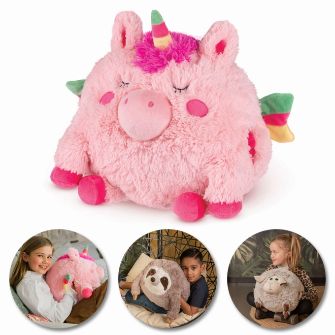 Cozy Unicorn Plush Warm Pillow 3-in-1