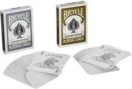 Bicycle Prestige Gold & Silver Playing Card Set