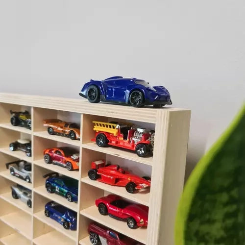 Wooden Shelf for Cars