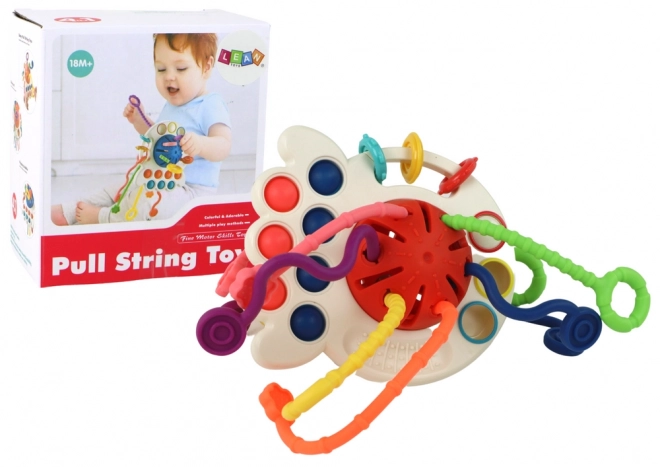 Colorful Sensory Teether Toy for Infants