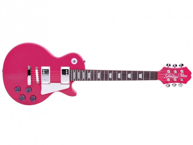 Electric Guitar Musical Toy for Kids – Pink