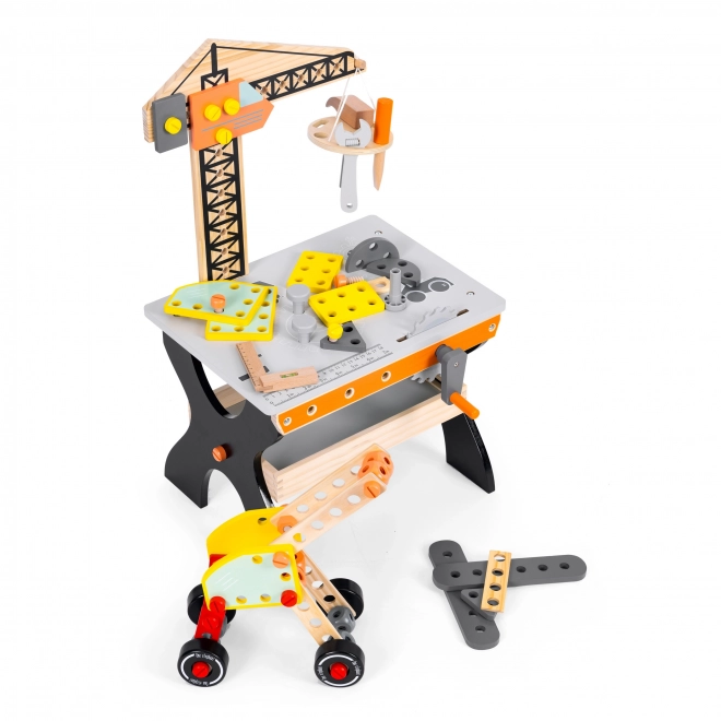 Wooden Workshop Tool Table for Children