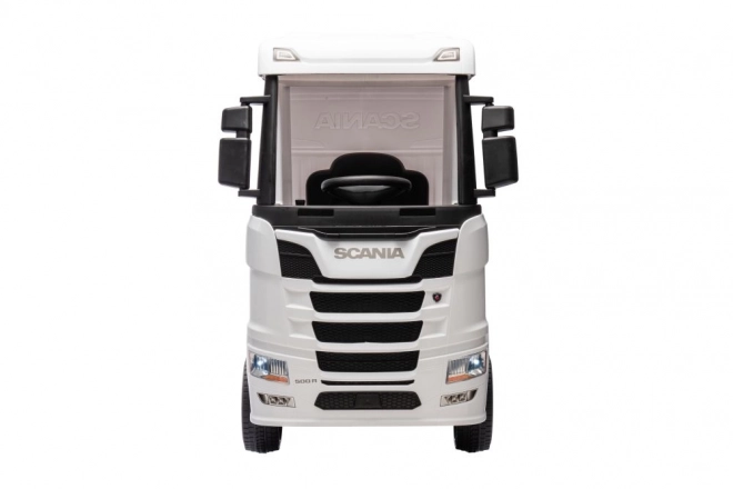 Scania Powered Ride-On Truck 4x4 White