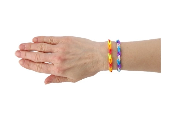 Create Your Own Bracelet - 600 Bands + Tools + Loom in a Box