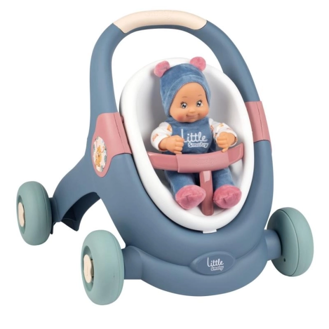 3-in-1 Doll Stroller and Walker