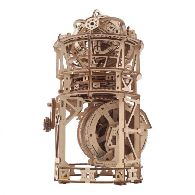 Ugears houten mechanisch model uurwerk met tourbillon