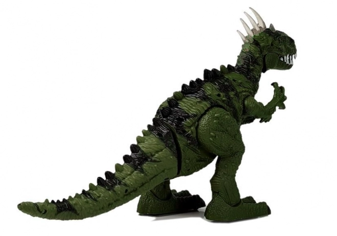 Green Battery-operated Dinosaur with Sound and Projector