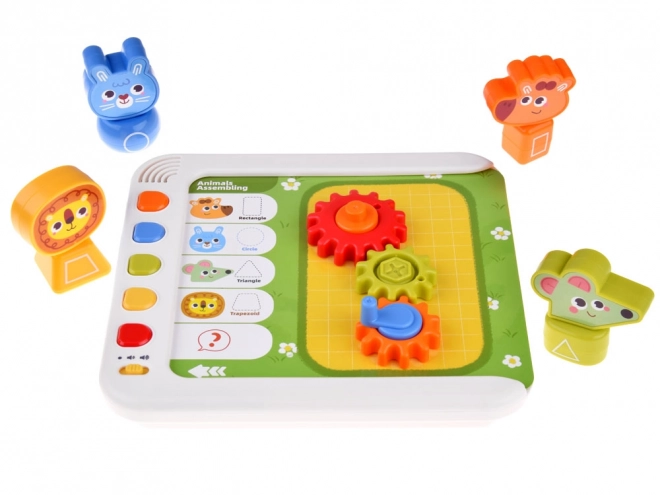 Interactive Montessori Panel for Learning Emotions, Numbers & Shapes