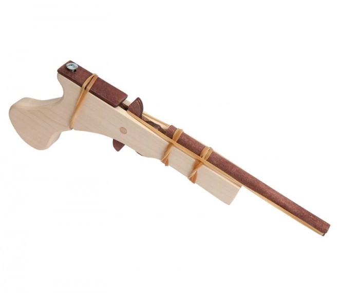 Pistola in legno Fauna per elastici
