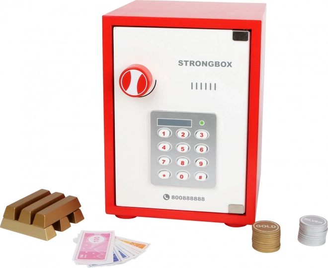 wooden toy safe