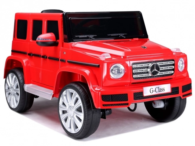 Red Battery-Powered Mercedes G500