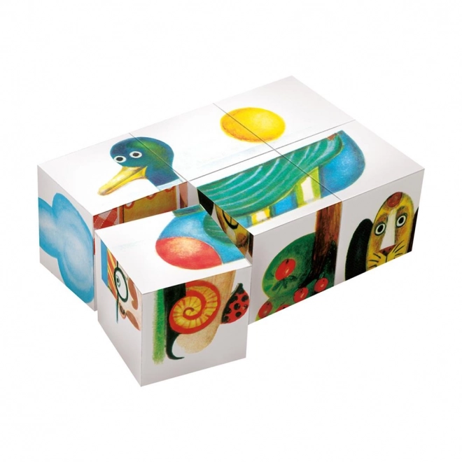 Dino Picture Cubes Duck Set