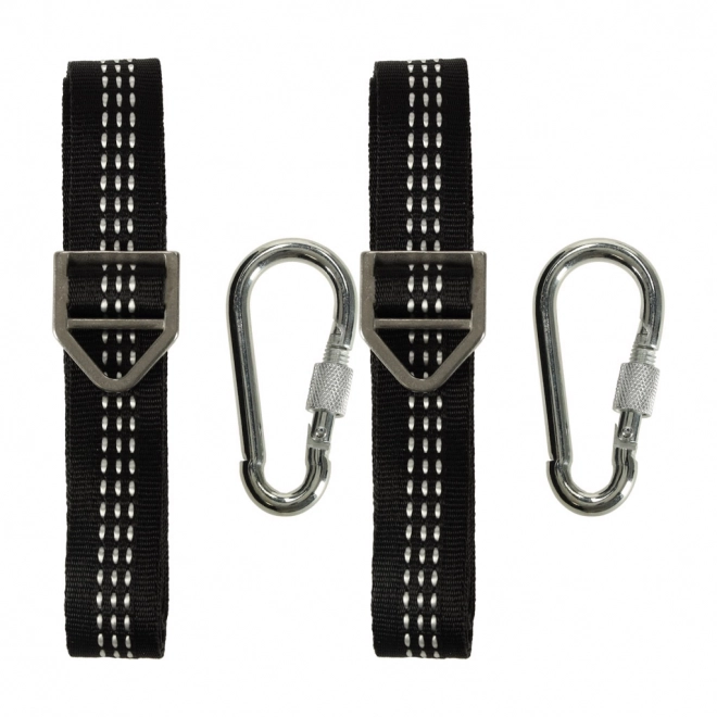Swing and Hammock Mounting Kit with Straps and Carabiners