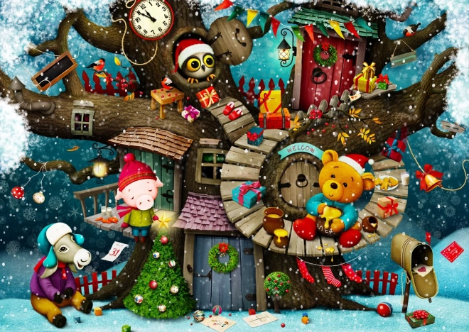 Fairytale Christmas 1000 Pieces Puzzle