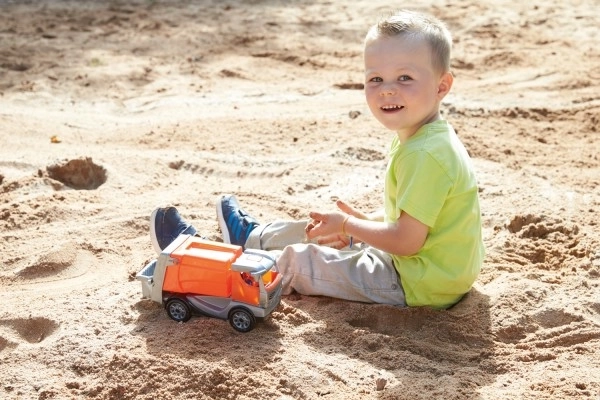 Auto Garbage Truck with Figurine