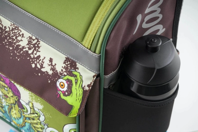 Baagl School Backpack Zippy Zombie