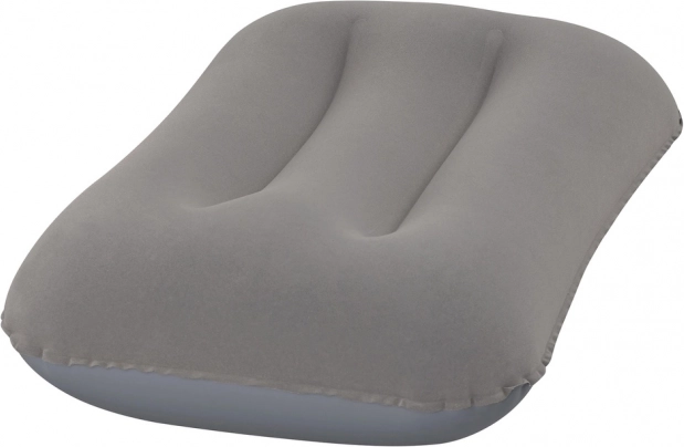 Inflatable Velour Pillow Gray Bestway