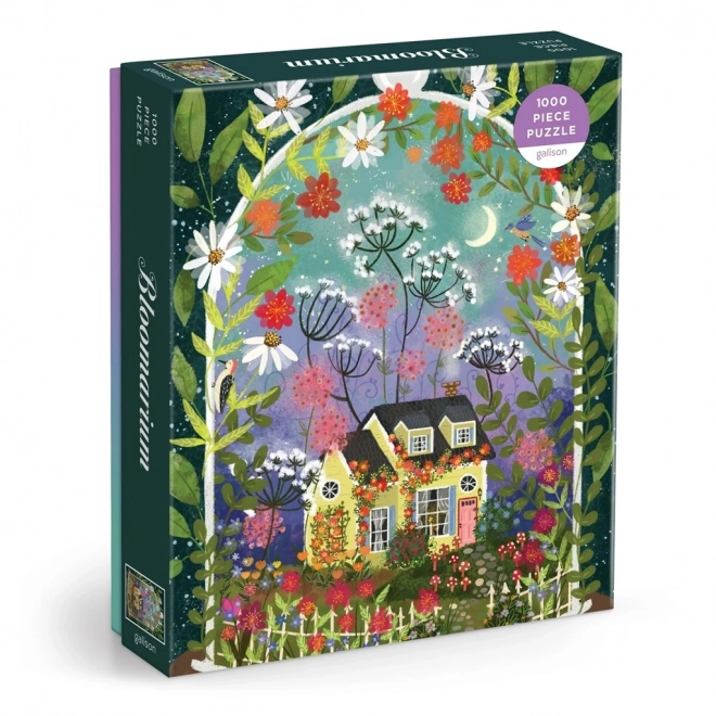 Galison blossoming garden puzzle by Joy Laforme 1000 pieces