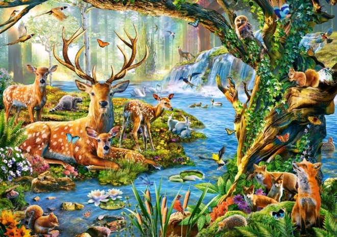 Forest Life Puzzle 500 Pieces