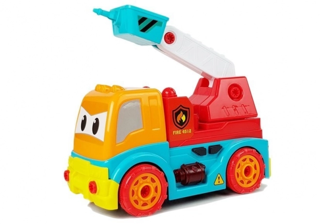 Buildable Fire Truck Toy