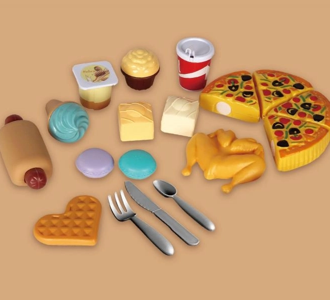 Set pranzo per bambini - Pizza e pollo