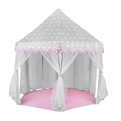 Children's Tent Pink and Grey