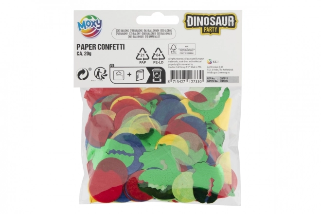 Paper Confetti - Dino Theme