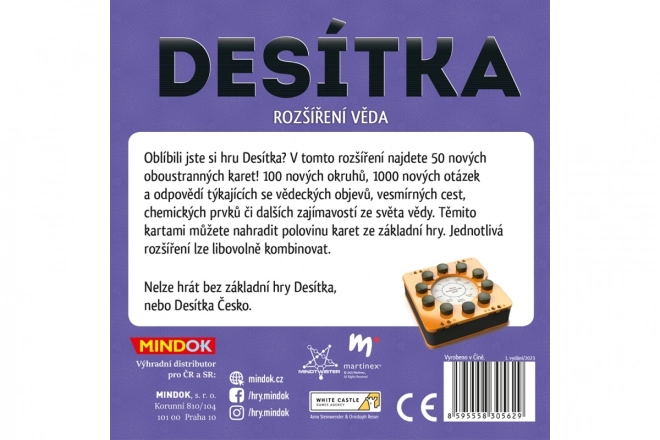 Desítka Expansion: Science