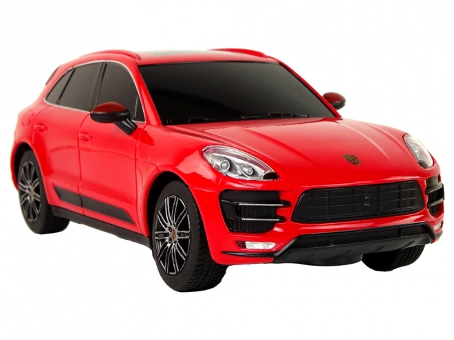Auto R/C Porsche Macan Turbo 1:24 Rastar – Rot