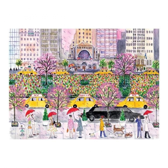 Galison Puzzle Central Park Avenue 1000 Pieces