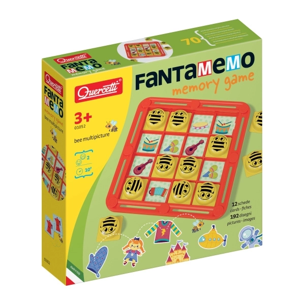 Quercetti Fantamemo Bee Memory Game