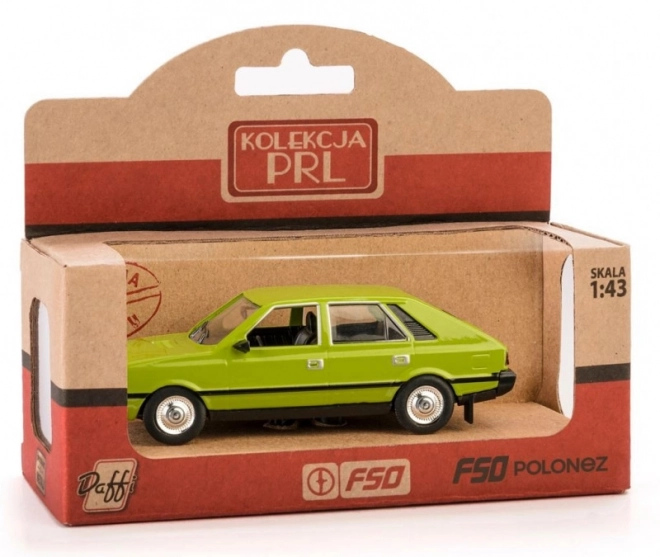 Vintage Polish Car FSO Polonez Green