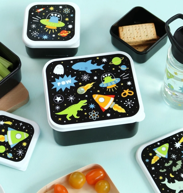 Space Snack Boxes Set - A Little Lovely Company