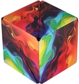 Magnetic Rainbow Cube Puzzle