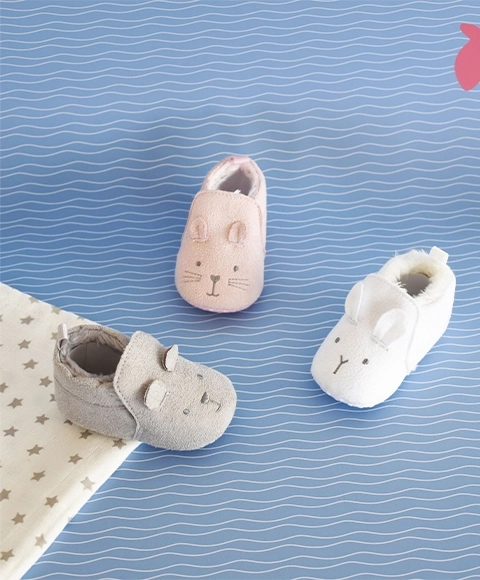 Gift Set - Baby Booties 0-6 Months Pink