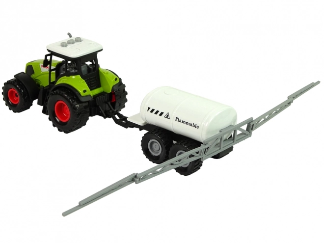 Farm Tractor and Trailer Set