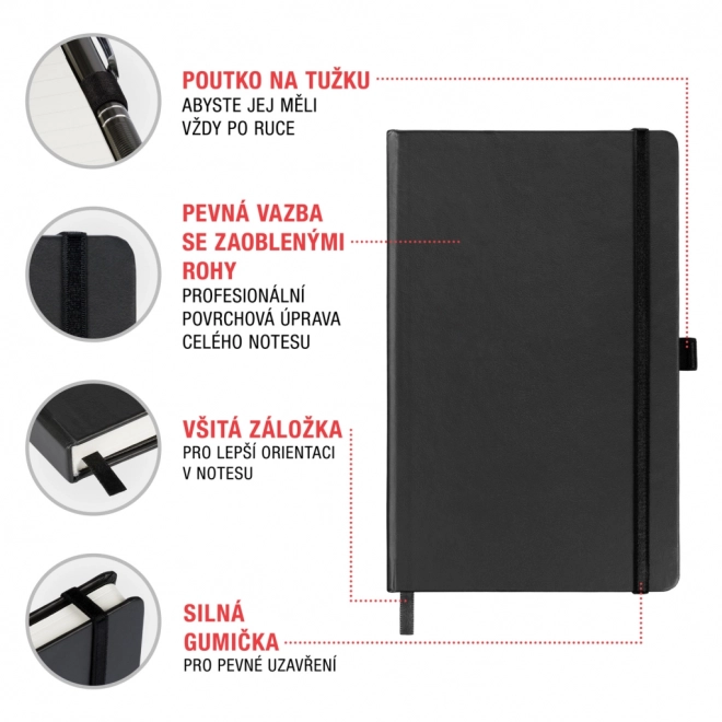 Notique Lined Notebook 13 x 21 cm