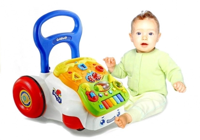 Baby Walker with Detachable Play Panel