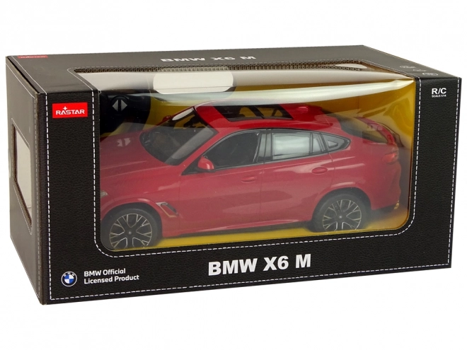 R/C auto Bmw X6 M 1:14 Rastar Red