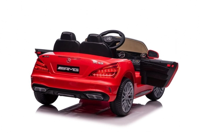 Mercedes SL65 S Red Lacquered Electric Ride-On Car