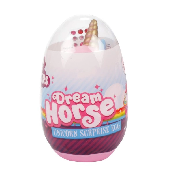 Magical unicorn hidden in an egg