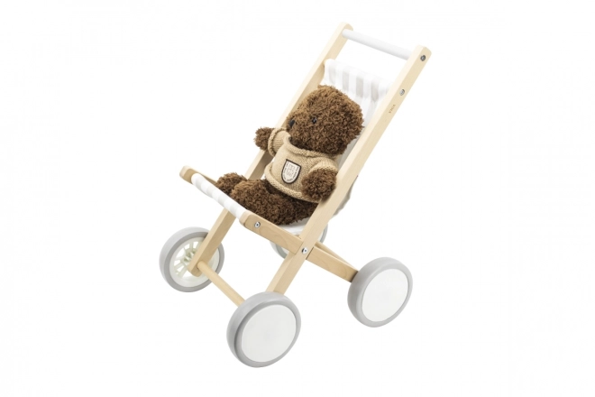 Wooden Doll Stroller